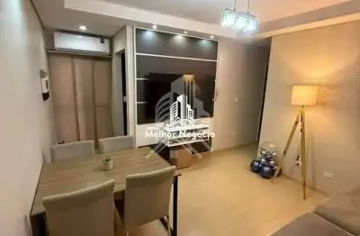 Apartamento no Parque Universitário, Americana – 60 m² de área interna, venda R$ 266.000,00