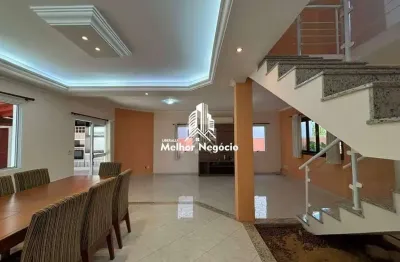 Casa à venda com 4 dormitórios sendo três suítes no bairro Betel em Paulínia/SP