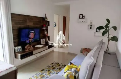 Apartamento 56m²  à venda, 2 Dormitórios (Quartos), 1 banheiro -Condominio Engenho Resende   - Vale do Sol, Piracicaba, SP