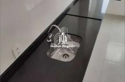 Apartamento à venda no Condomínio Residencial Moema – Bairro Jardim Novo Ângulo, Hortolândia, SP  Apartamento com 2 dormitórios, sendo 1 suíte, e 1 va