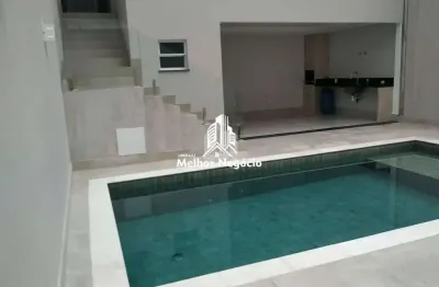 Casa à venda com 3 dormitórios, sendo 1 suíte master, no Residencial Parque da Fazenda, em Campinas/SP.