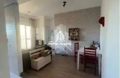 Apartamento 50m²  à venda, 2 Dormitórios (Quartos), 1 banheiro no Residencial Valença Bairro Vila Sonia, Valinhos, SP
