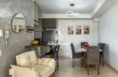 Apartamento à venda com 2 quartos e 1 suíte no bairro Parque Universitario em Americana