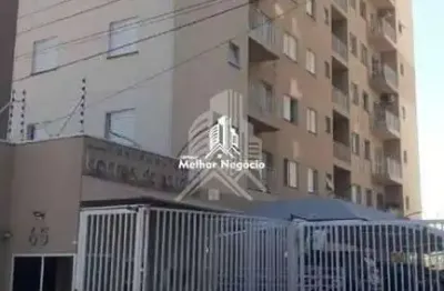 Apartamento à venda com 02 quartos, localizado no bairro Chácaras Fazenda Coelho em Hortolândia/SP, Condomínio Residencial Torres do Jardim.