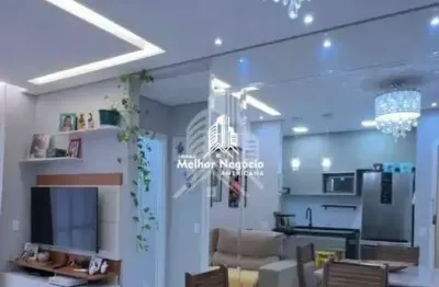 Apartamento com 2 dormitórios, sendo 1 suíte, à venda em Santa Bárbara d'Oeste.