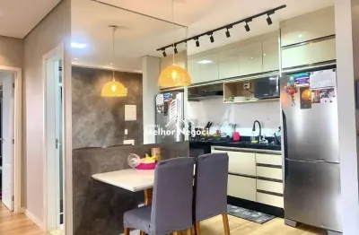 Apartamento à venda com 2 dormitórios sendo 1 suíte no Condomínio Altos da Bella Vista em Sumaré - Excelente localização!