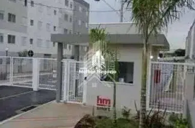 Apartamento à venda com 2 dormitórios e 1 banheiro no Condomínio HM Smart Hortolândia II em Hortolândia - Excelente localização!
