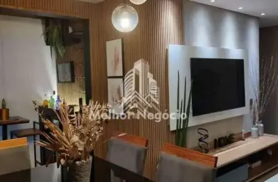 Apartamento à Venda com 02 dormitórios e suíte, Mansões Santo Antônio ( Condomínio Reservatto), Campinas, SP - R$745 mil - CÓD: 3RAP2473_LMN