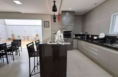 Casa com 4 quartos (3 suíte) à venda no Residencial Villa D'Aquila, Piracicaba -  SP