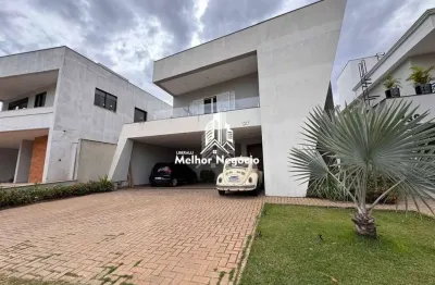 Casa com 4 quartos (3 suíte) à venda no Residencial Villa D'Aquila, Piracicaba -  SP