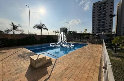 Apartamento à venda com 02 dormitórios (1 suíte) Condomínio Parque das Hortênsias em Hortolândia - SP