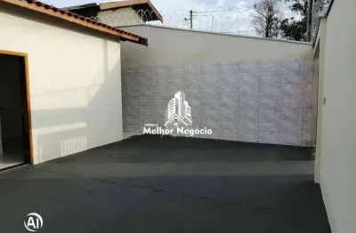 Casa à venda com 02 quartos, Jardim Sol Nascente II (Próximo ao Supermercado União), Piracicaba - R$340 MIL