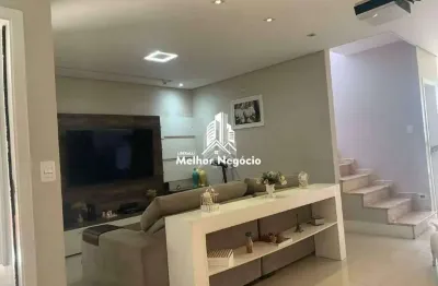 Casa à venda com 3 quartos sendo um suíte no bairro Residencial Portal da Água Branca em Piracicaba/SP