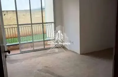 Apartamento  55m²  à venda, 2 Dormitórios (Quartos), 1 banheiro no Residencial Di Mônaco  Bairro Jardim Adelaide, Hortolândia, SP