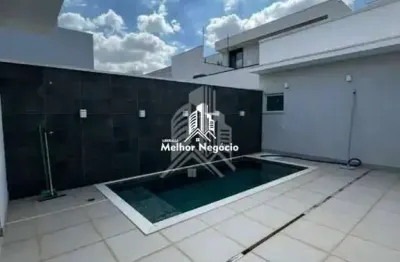 Casa 190 m² de construção,  à venda, 3 Dormitórios (Quartos), 2 banheiros Residencial Portal do Lago, Sumaré, SP