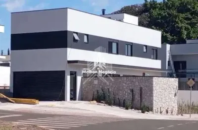 Casa à venda em Construção, com 03 dormitórios (03 suítes) no condomínio Santorini Residencial Club, Paulínia - SP