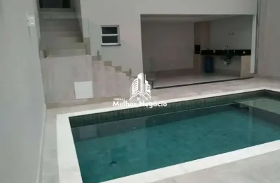 Casa à venda com 3 dormitórios, sendo 1 suíte master, no Residencial Parque da Fazenda, em Campinas/SP.