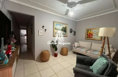 Casa m² de construção,  à venda, 3 Dormitórios (Quartos), 2 banheiros Conjunto Habitacional Água Branca, Piracicaba, SP