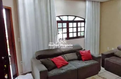 Casa assobradada de 140m² de 2 dormitórios no Parque das Nações em Americana/ SP