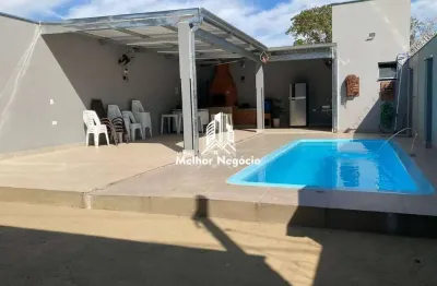 Casa com 1 dormitórios e Edícula  à venda no Lot. Santa Rosa Ipês, Piracicaba -SP