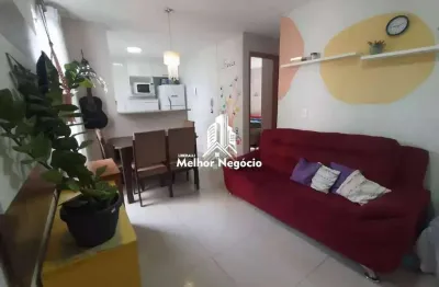 Apartamento à venda com 2 quartos, localizado no bairro Vila Monte Alegre em Santa Barbara d'Oeste, condomínio Residencial Allegra.
