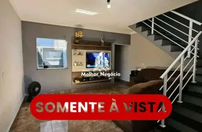 (Não aceita financiamento) Casa com 3 quartos e 1 suíte à venda em Hortolândia - SP