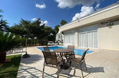 Casa à venda com 03 quartos (3 suítes), no Condomínio Residencial Royal Garden em Paulínia/SP