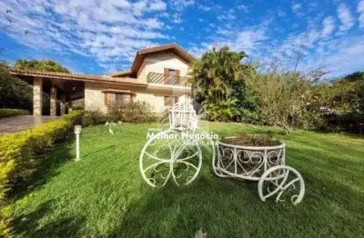 Chácara de 1000 m² e 201m² de área útil no Recanto Vista Alegre em Americana- SP