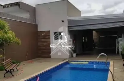 Casa com 1 quarto à venda na Rua Tanagildo Barbosa, 2, Jardim das Orquídeas, Santa Bárbara D'Oeste