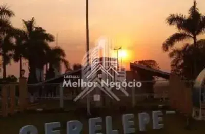 Excelente Lote de 1.000 m2 em condomínio Náutico fechado na Beira da Represa de Santa Maria da Serra - SP.