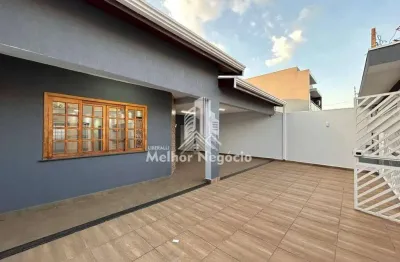 Casa com 3 dormitórios (quartos) bem amplos e 01 deles sendo suíte à venda no bairro Jardim Novo Cambuí em Hortolândia/SP.