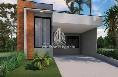 CÓD:RCA4102 - Casa à venda com 03 dormitórios (quartos) bem amplos e sendo 01 deles suíte, no bairro Vila Monte Alegre, em Paulínia, SP