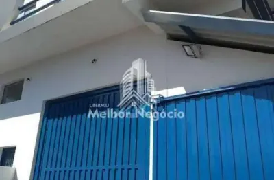 Galpão / Barracão à venda com 02 salões comerciais e 01 casa nos fundos, no bairro Cidade Jardim II, em Americana, SP - CÓD: 3RBA0004_LMN