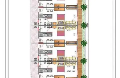 Kitnet à venda, 1 quarto, 3 vagas, jardim esmeralda - araras/sp