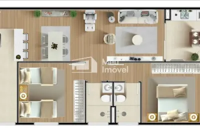 Aluguel apartamento com 2 quartos para alugar, 62m² - jardim américa - jacareí - sp