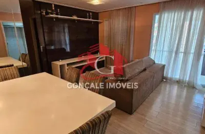 Apartamento à venda em vila maria - 2 dorms, suíte, varanda gourmet mobiliado