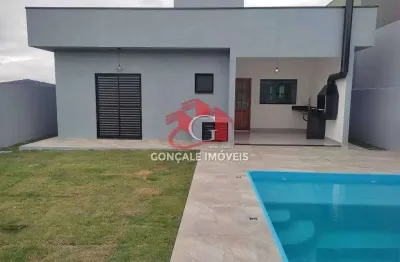 Casa térrea à venda em atibaia: 3 dorms, suíte, piscina e 4 vagas - r$ 990.000