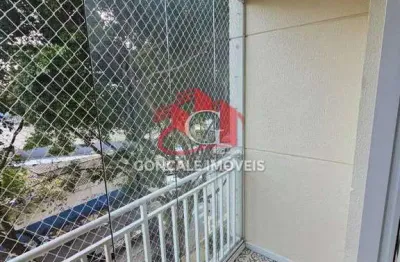 Apartamento mobiliado à venda no parque novo mundo - 2 dorms, 1 suíte, garagem e sacada