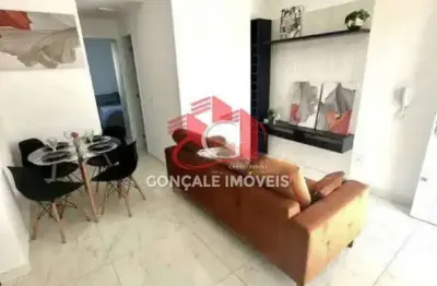 Apartamento mobiliado à venda na vila isolina mazzei - 2 dorms, 1 vaga, r$ 320.000