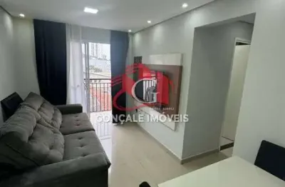 Apartamento a venda - vila jacuí - 48m² - 2 dormitórios - 1 wc - 1 vaga de garagem