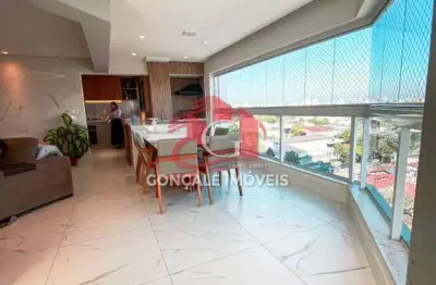 Apartamento de alto padrão a venda - vila guiomar - santo andré -  160m² - 3 suítes - 3 vagas