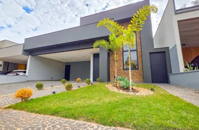 Casa térrea de alto padrão à venda no condomínio residencial lagoa – araras/sp