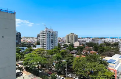 Barra bonita - 03 qtos sendo 02 suítes vista mar - condomínio ao lado do shopping recreio !!!