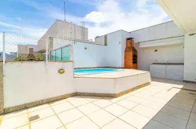 Cobertura 03 qts com piscina e churrasqueira - barra bonita ! 05 minutos a pé da praia ! 02 vagas !