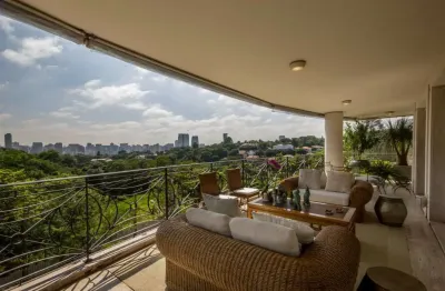 Apartamento com 4 quartos à venda na albertina de oliveira godinho, 68, jardim guedala, são paulo por r$ 26.500.000