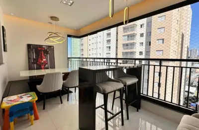 Apartamento no centro de guarulhos de 3 quartos, 2 vagas e varanda gourmet com churrasqueira