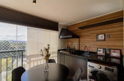Apartamento a venda no cidade maia com 38m² e varanda gourmet com churrasqueira