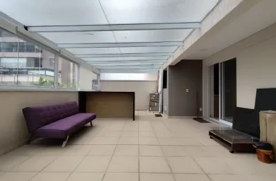 Apartamento garden a venda no tatuapé em são paulo com ampla varanda gourmet