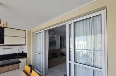 Apartamento a venda no parque ventura em guarulhos com 83m² - varanda gourmet com churrasqueira, ao lado do shopping maia e cidade maia
