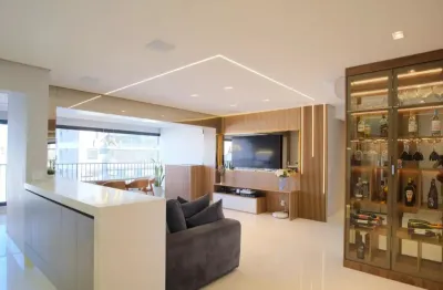 Apartamento no tatuapé em são paulo com varanda gourmet e fino acabamento